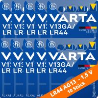 Varta Alkali-Mangan LR44/V13GA Knopfzellen PORTOFREI